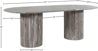 Messina Marble Dining Table