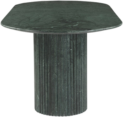 Messina Marble Dining Table in Green