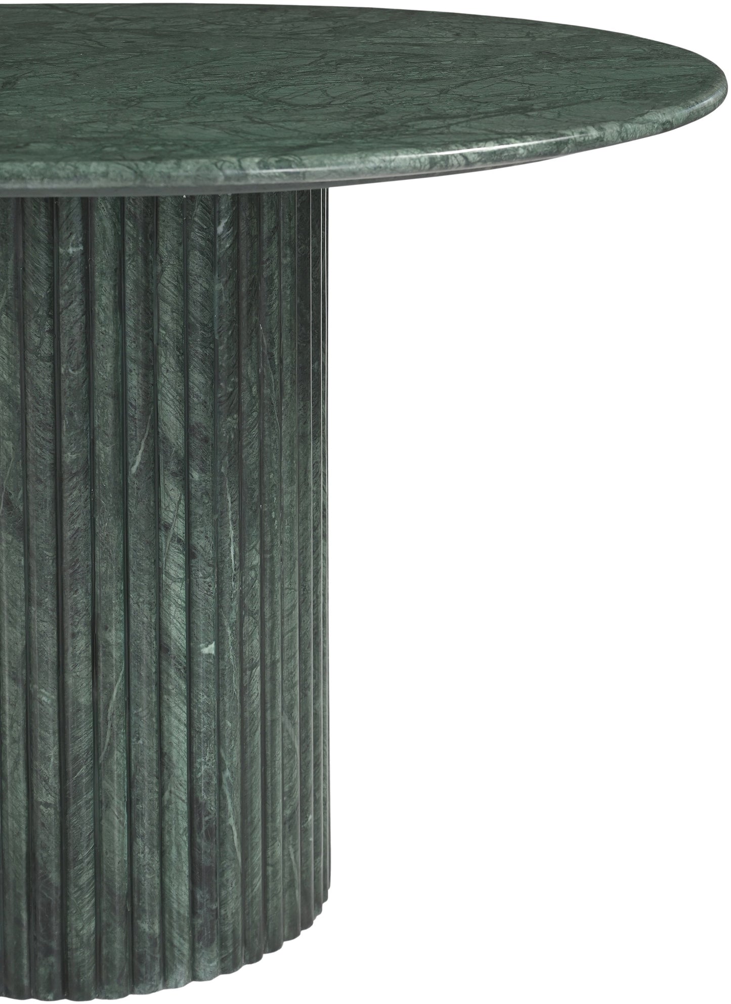 Messina Marble Dining Table in Green