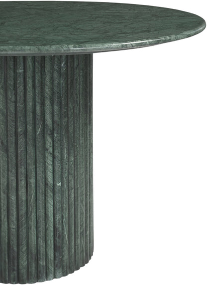 Messina Marble Dining Table in Green