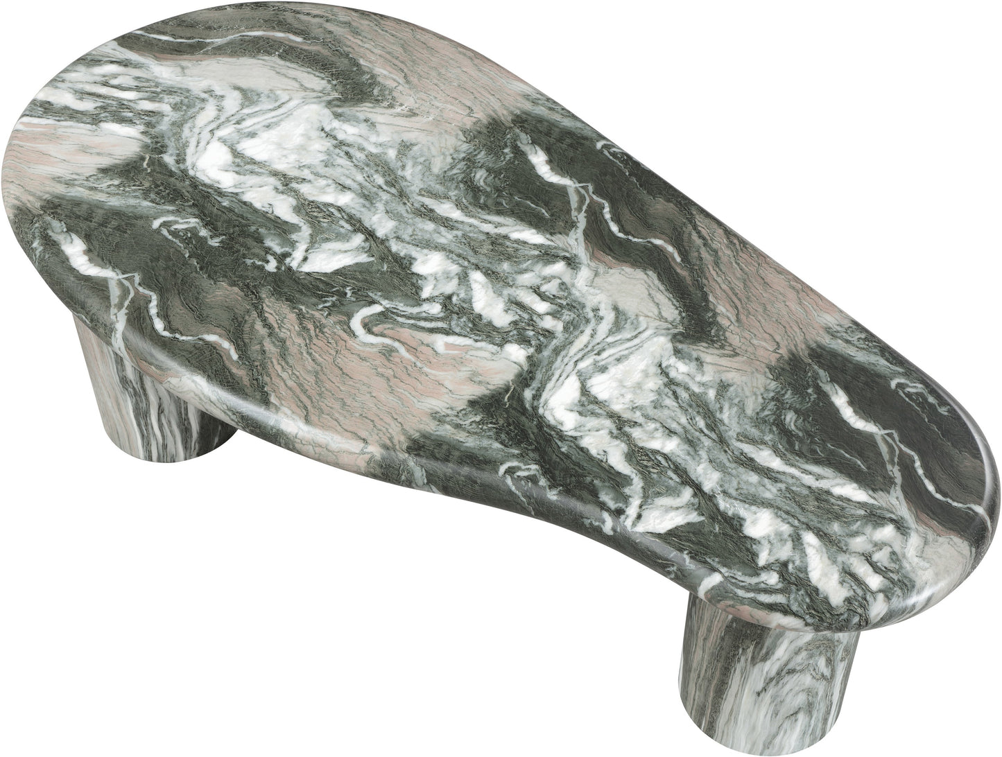 Sassari Green Finish Coffee Table