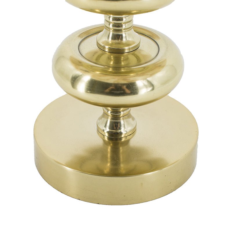 Agate Cake Stand with Gold Metal Base – Elegant 3-Tier