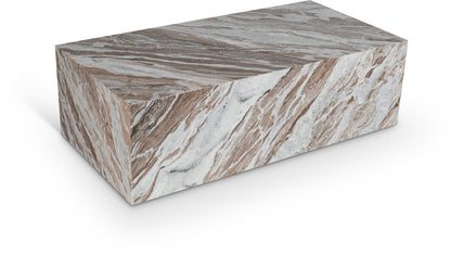Toronto Marble Plinth Coffee Table