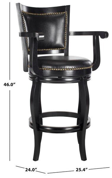 Gitano Bar Stool in Black
