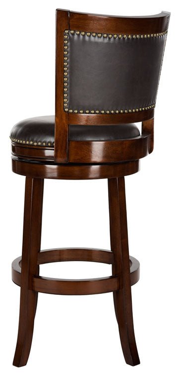 Lazzaro Bar Stool in Espresso Brown