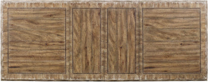 Chatelet Rectangle Leg Dining Table – Caramel Froth Veneers