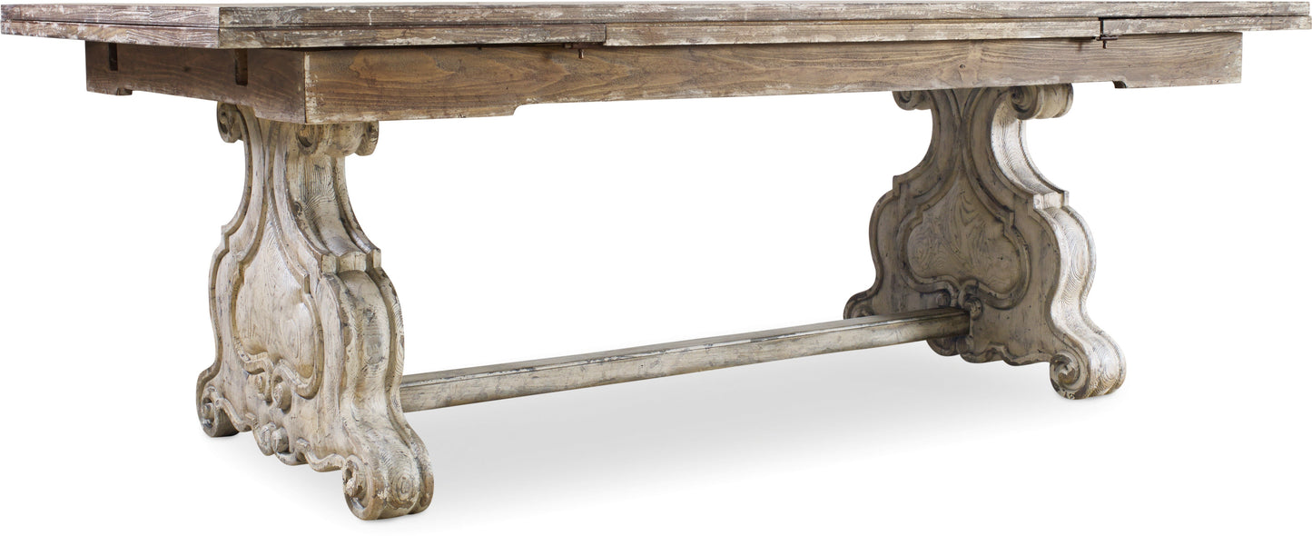 Chatelet Refectory Trestle Dining Table – Paris Vintage