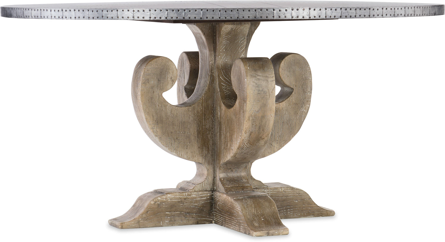 Boheme Ascension 60 Round Dining Table – Adjustable Height