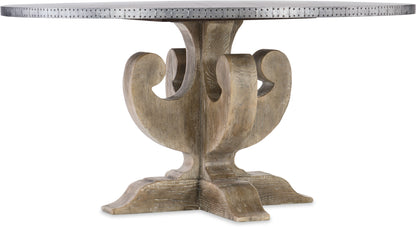 Boheme Ascension 60 Round Dining Table – Adjustable Height