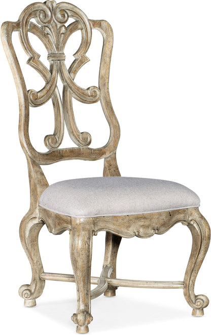 Castella Wood Back Side Chair