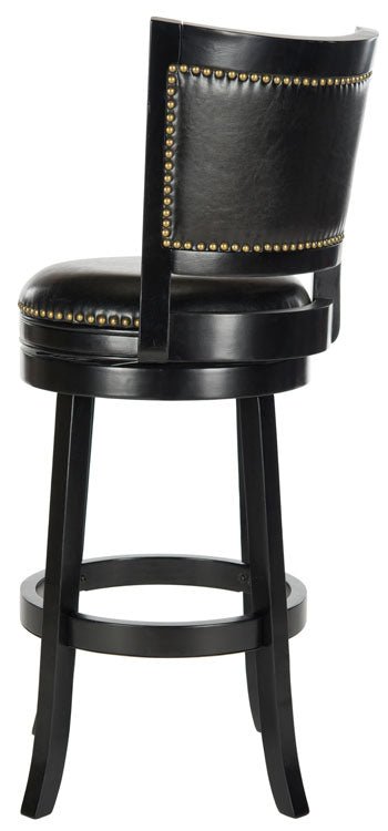 Lazzaro Bar Stool in Black
