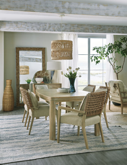 Surfrider Rectangle Dining Table – Pecan Veneers, Driftwood
