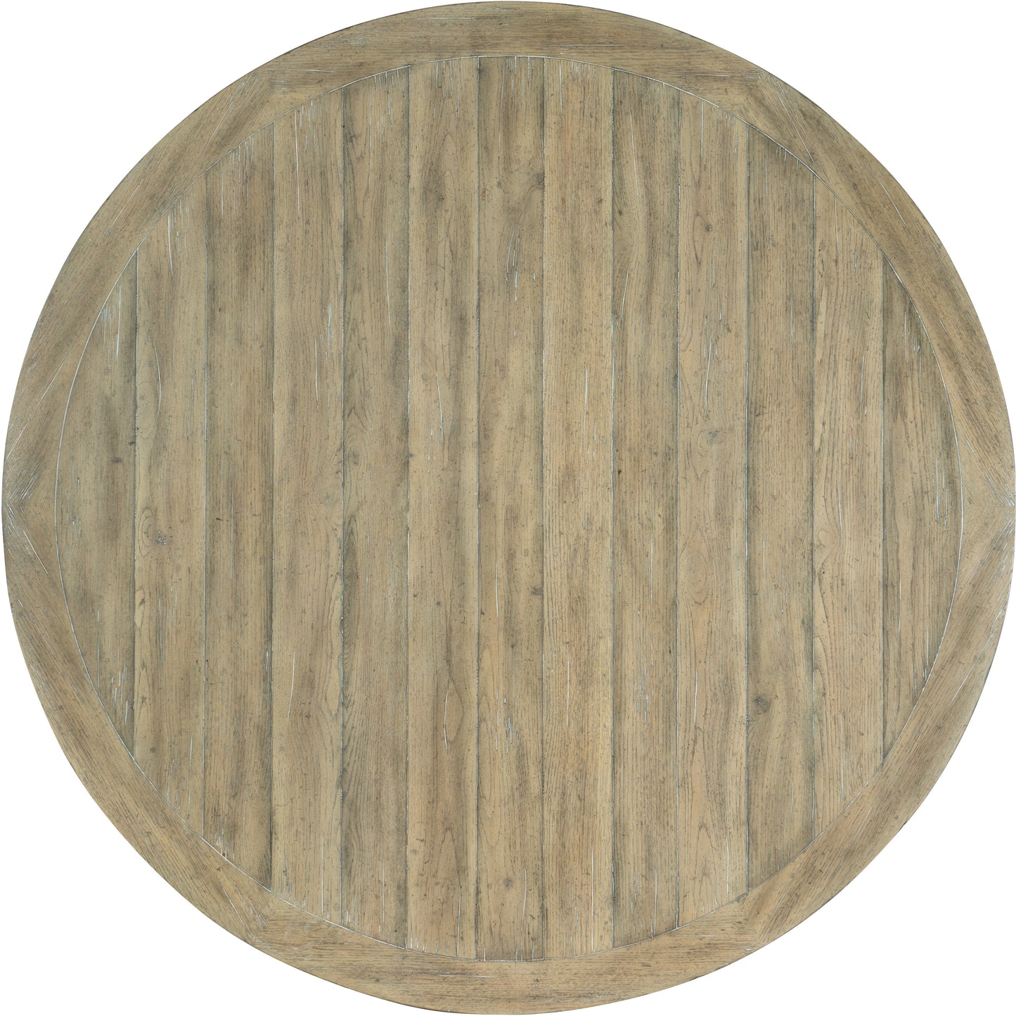Surfrider 60 Round Rattan Dining Table – Driftwood Finish