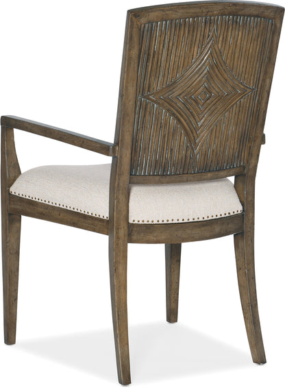 Sundance Elegant Carved Arm Chair