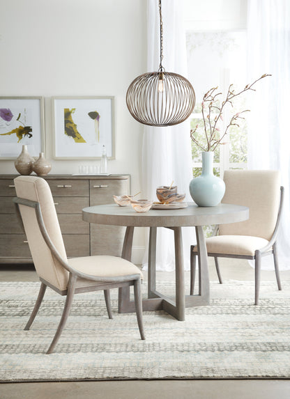 Affinity 48 Round Pedestal Dining Table with Leaf