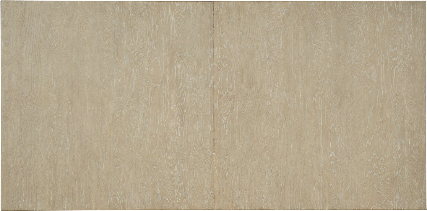 Cascade Rectangle Dining Table – Modern Farmhouse Oak Veneer