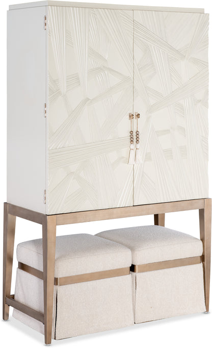 Melange Dream Weaver Bar Cabinet