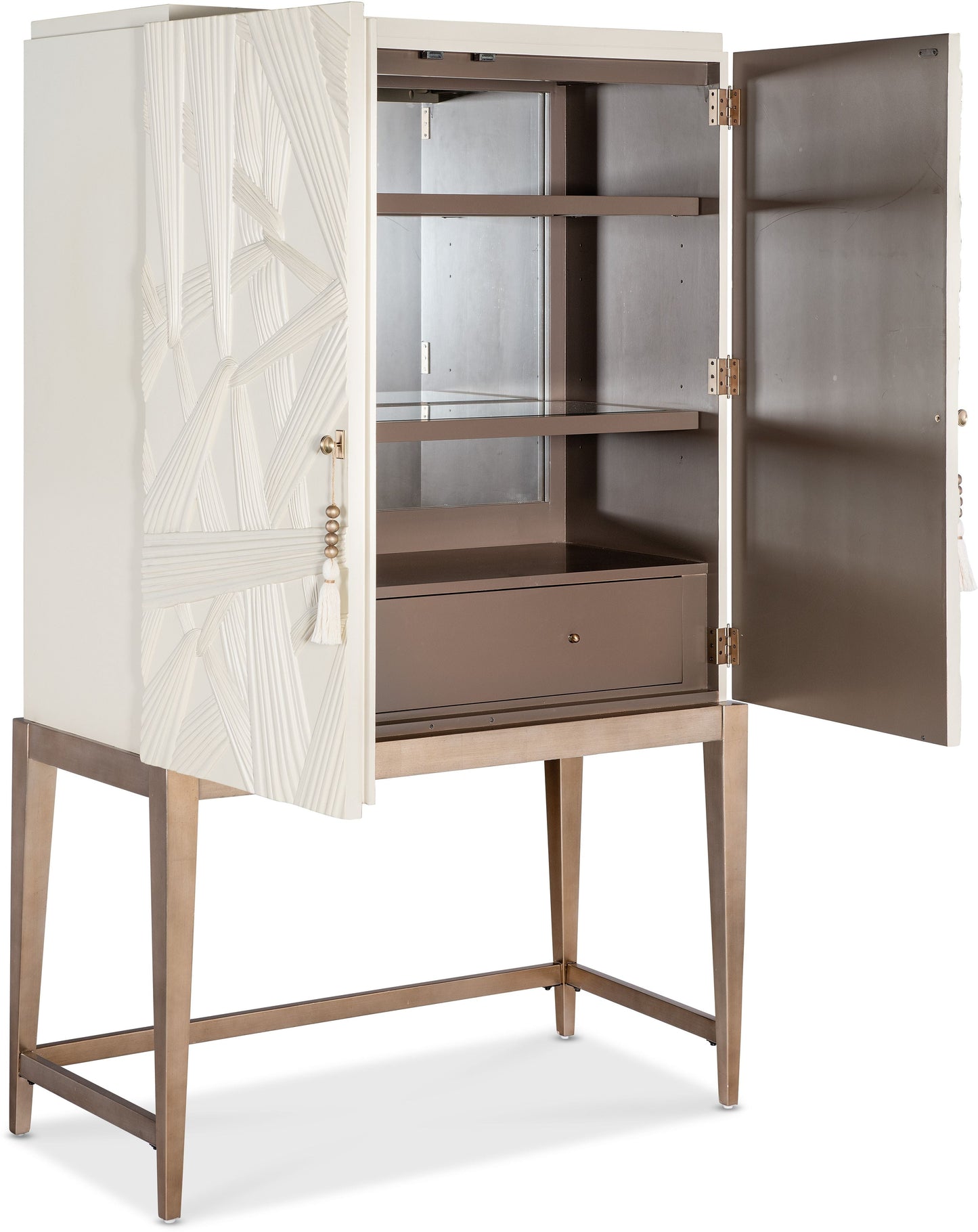 Melange Dream Weaver Bar Cabinet