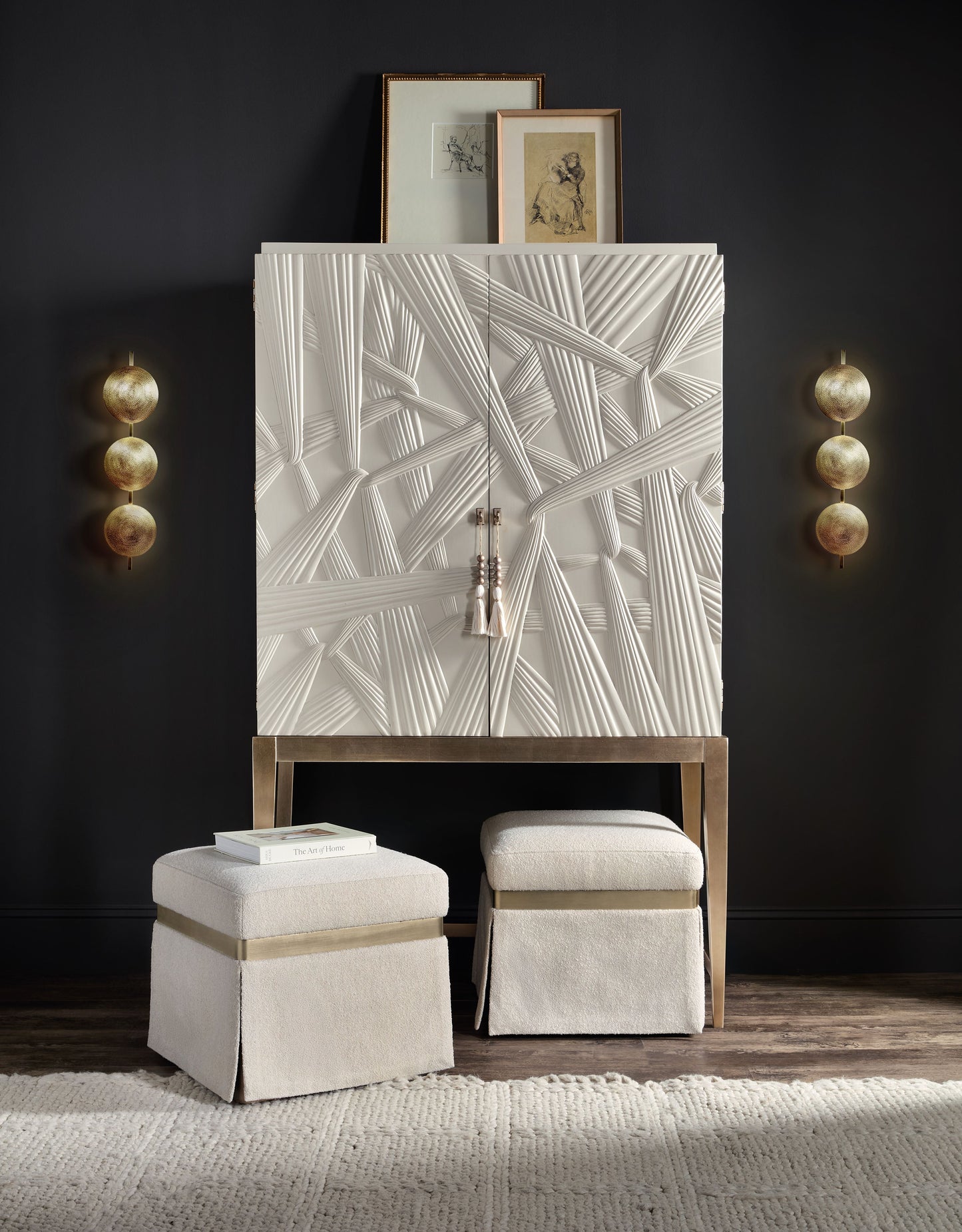 Melange Dream Weaver Bar Cabinet