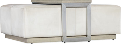 Melange Bridged Cocktail Table