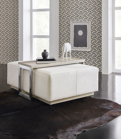 Melange Bridged Cocktail Table