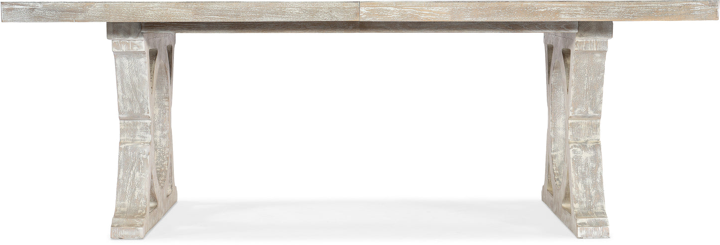Serenity Topsail Rectangle Dining Table – Whitewashed Oak