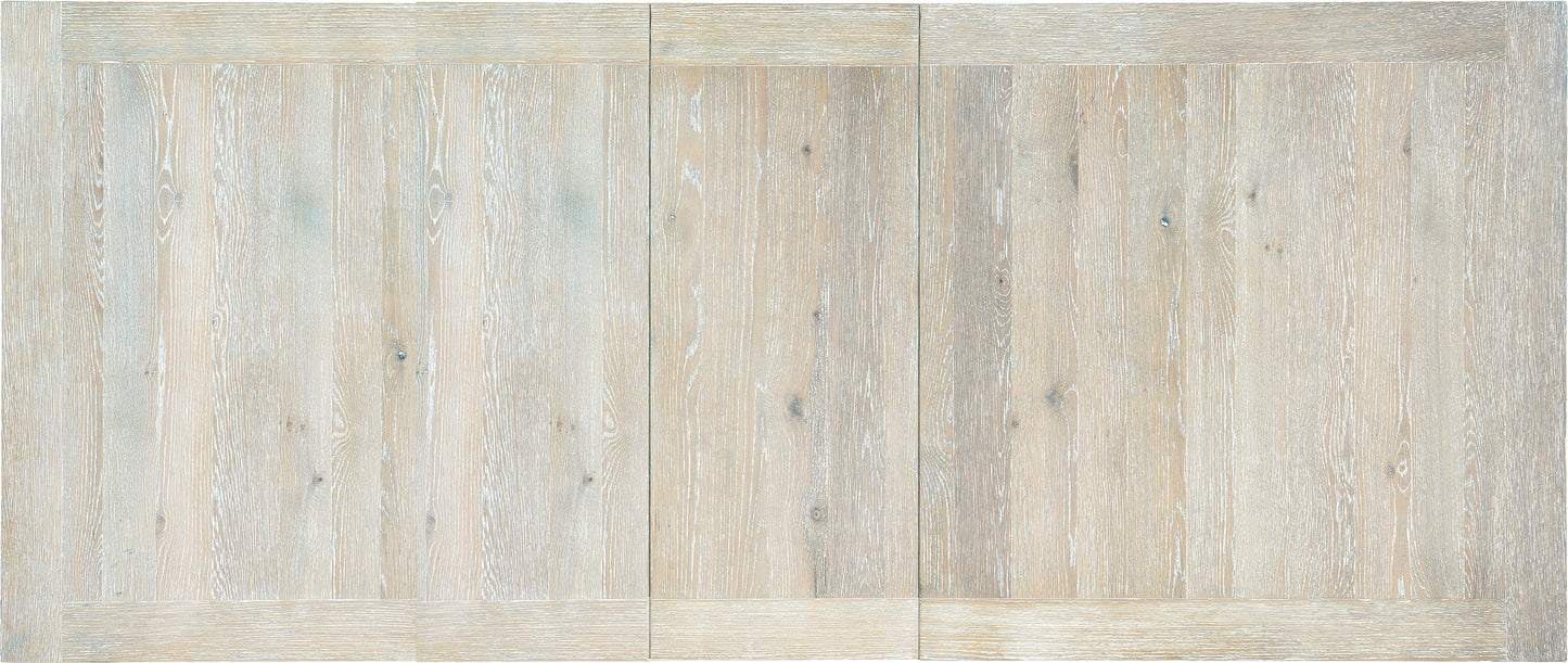 Serenity Topsail Rectangle Dining Table – Whitewashed Oak