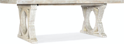 Serenity Topsail Rectangle Dining Table – Whitewashed Oak