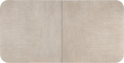 Modern Mood Leg Dining Table – Diamond Oak & Pewter Accents