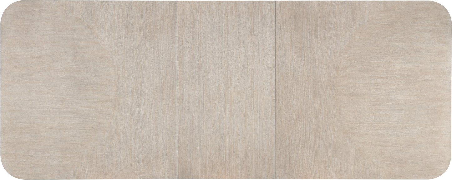 Modern Mood Leg Dining Table – Diamond Oak & Pewter Accents