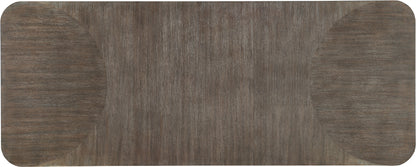 Modern Mood Dining Table in Mink with 24-Inch Leaf