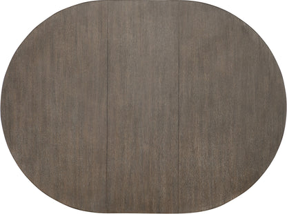 Modern Mood 54 Round Dining Table – Mink Oak Veneer