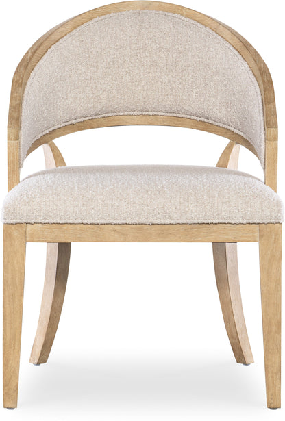Retreat Cane Barrel Back Chair Dune Organic Casual Dining