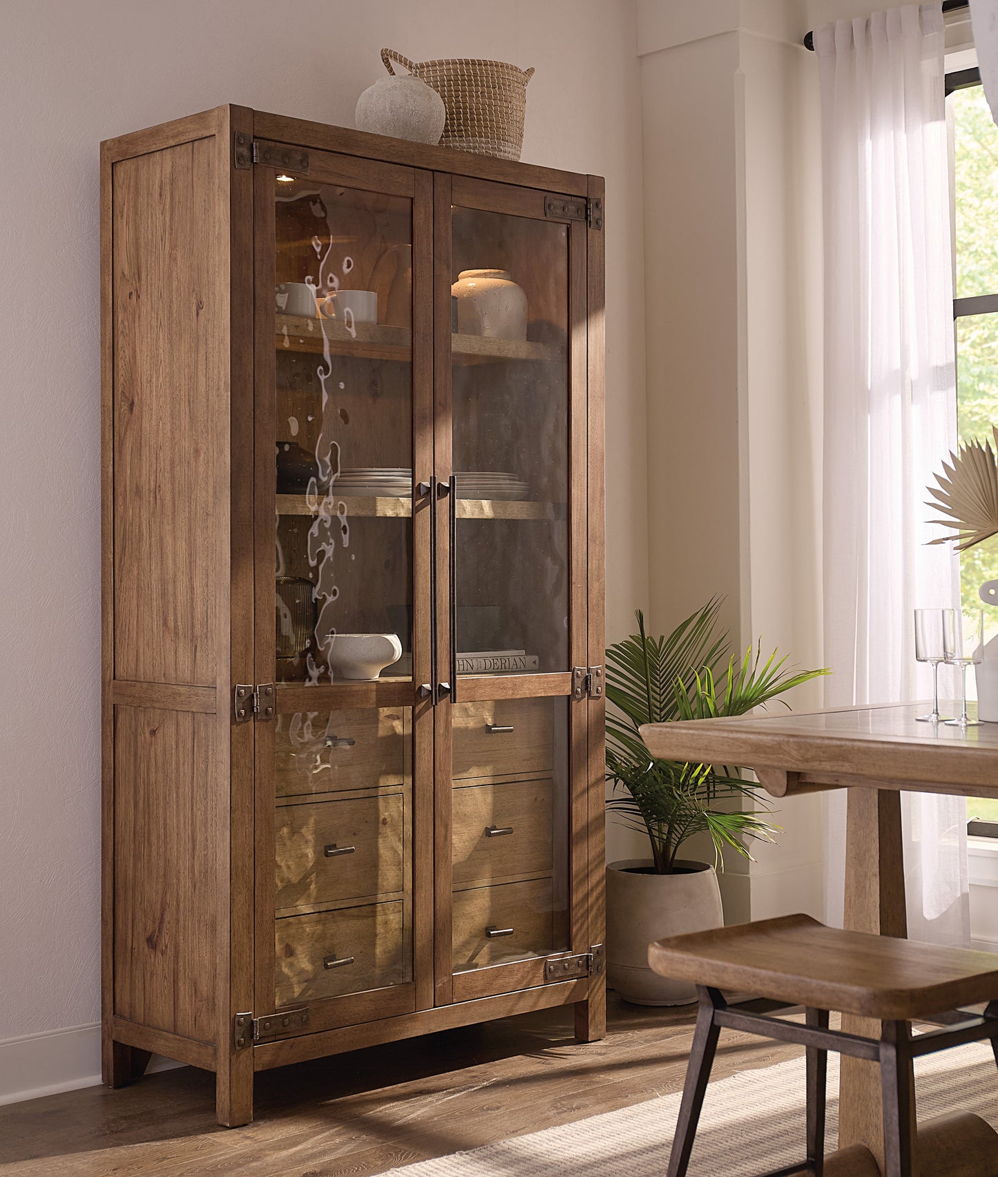 Vineyard Row Display Cabinet