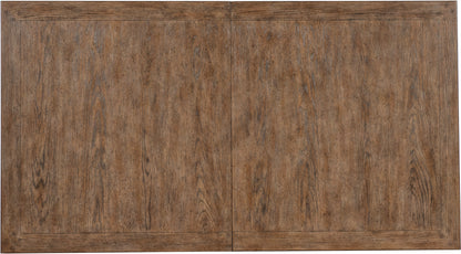 Casual Dining Americana Leg Table – Oak Veneer, Two-Tone