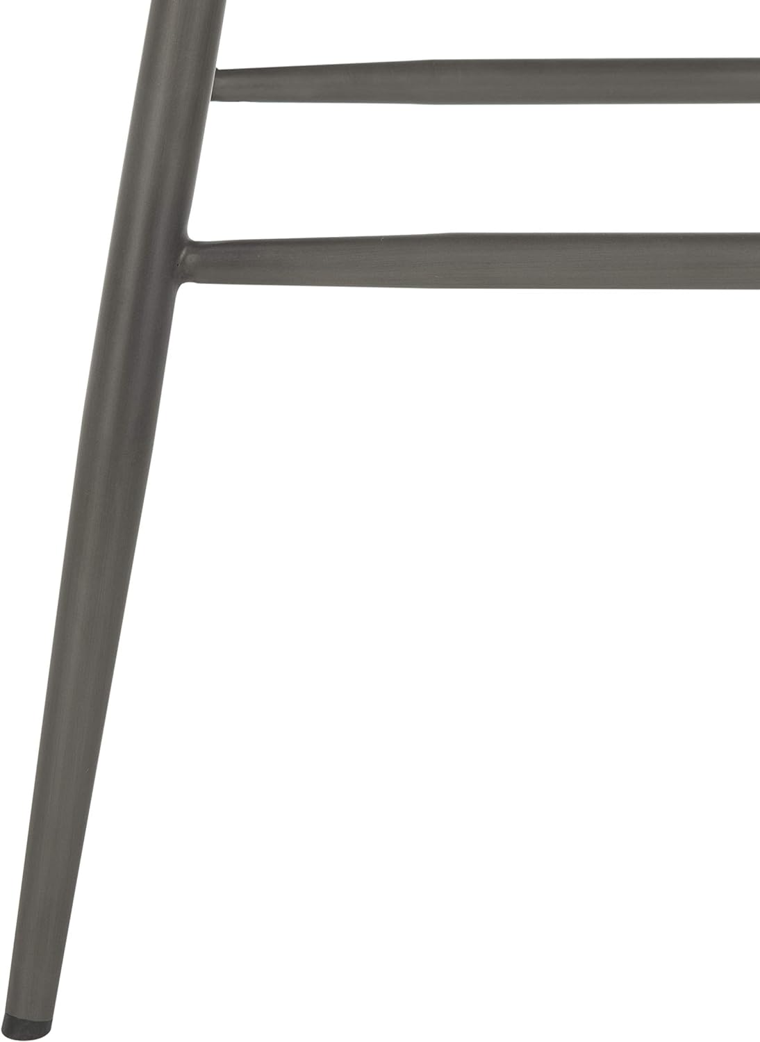 Aster Set of 2 Tufted Bar Stools – Camel PU Leather, Retro