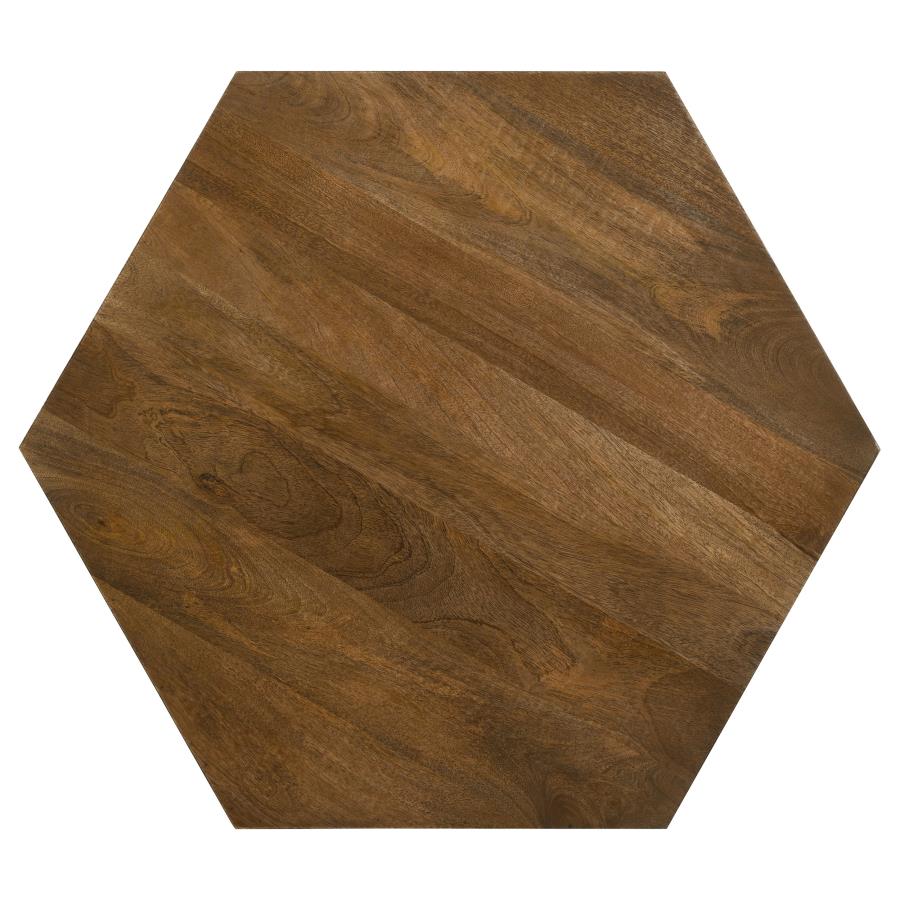 Zalika Hexagonal Coffee Table in Natural
