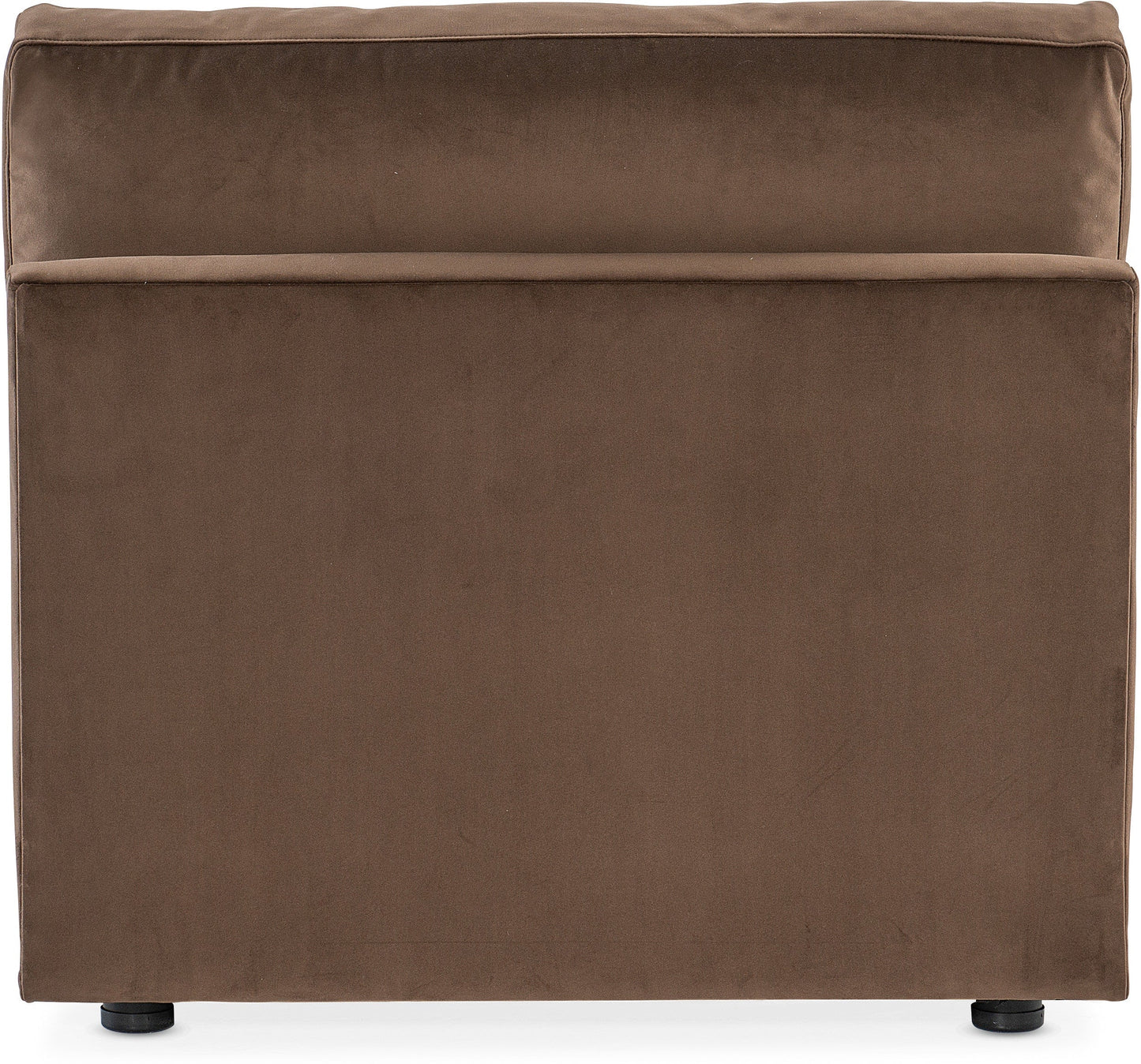 Cobble Hill Sectional with Ottoman – Chocolate Brown