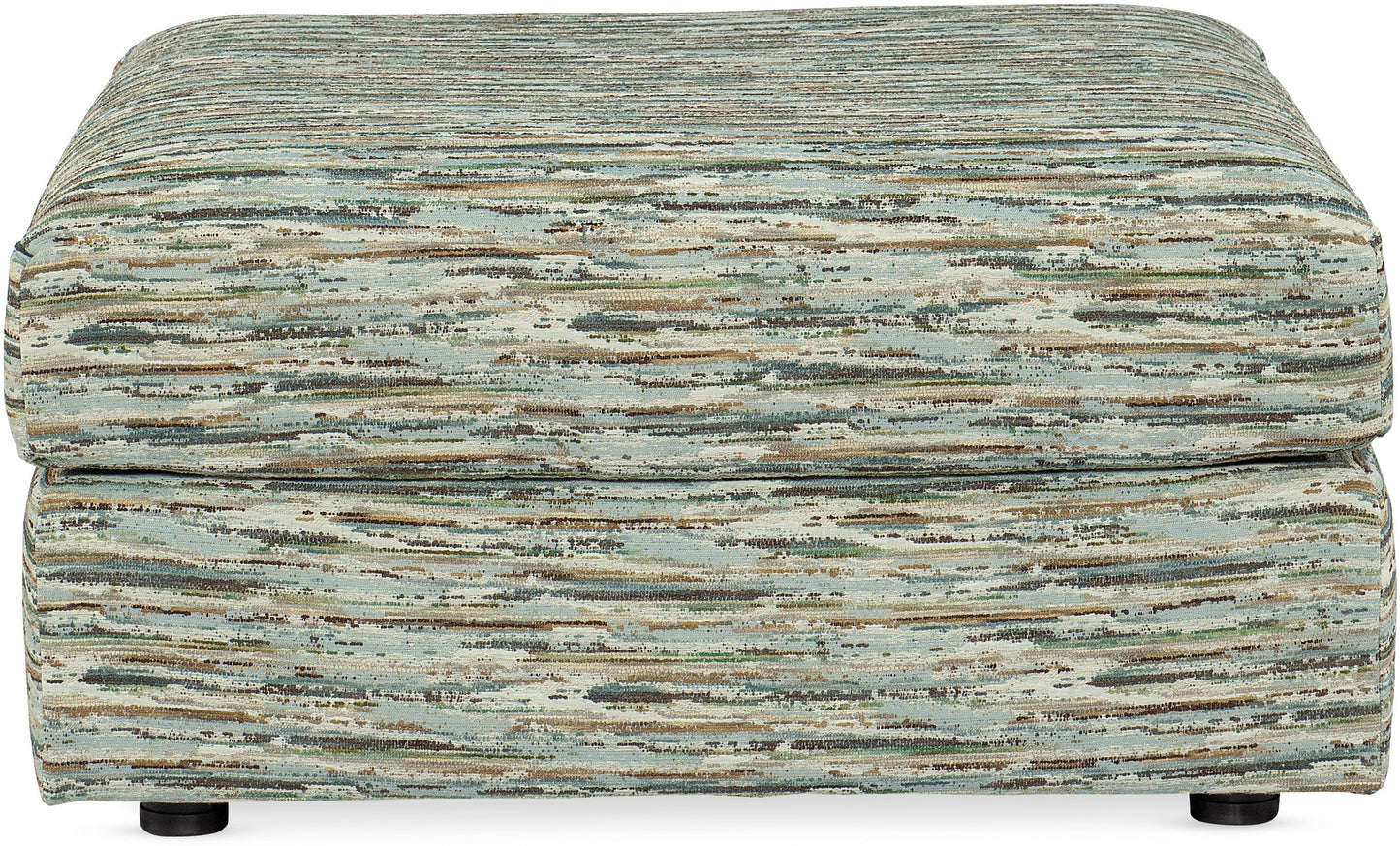 Cobble Hill Sectional with Ottoman – Chocolate Brown