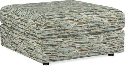 Cobble Hill Sectional with Ottoman – Chocolate Brown