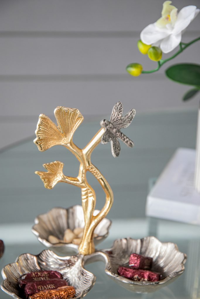 Gingko Leaf Nut Bowl