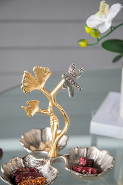 Gingko Leaf Nut Bowl