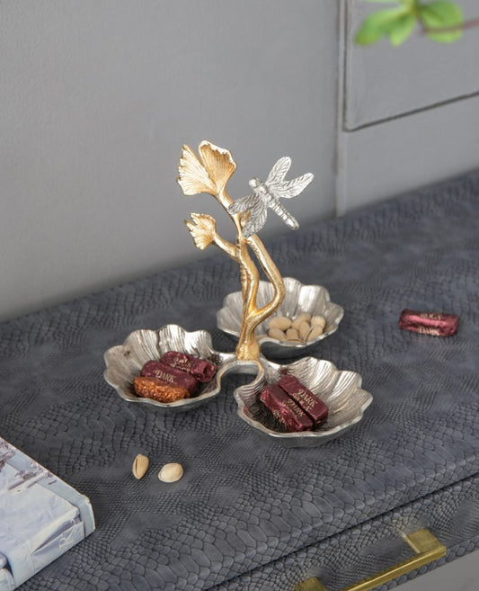 Gingko Leaf Nut Bowl