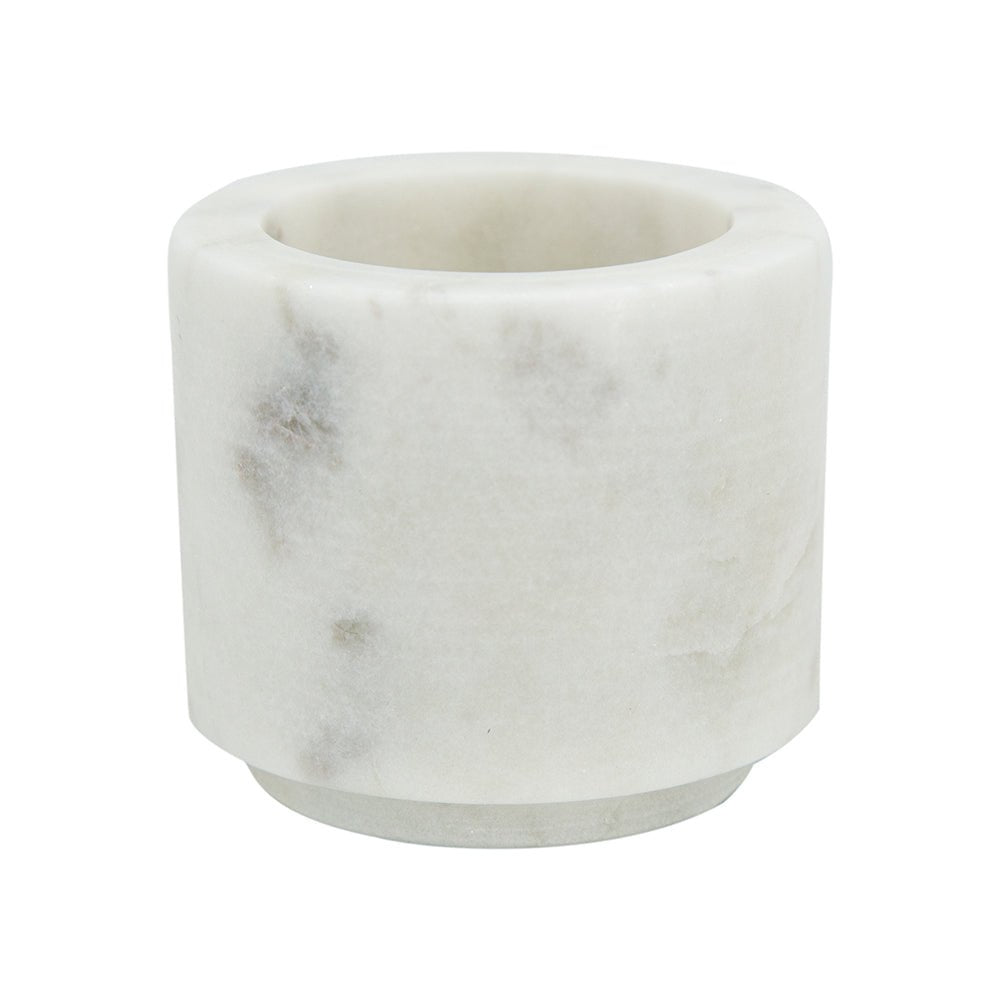 Jayce Marble Condiment Cups & Tray Set of 4 for Serving