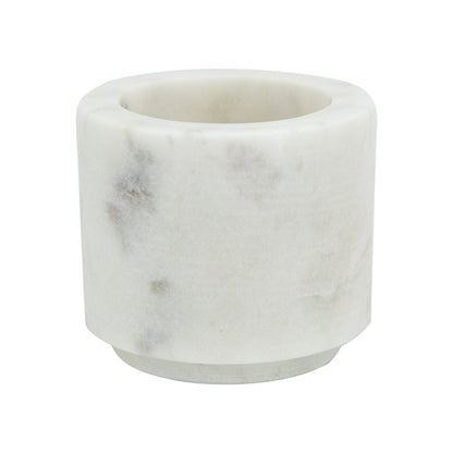 Jayce Marble Condiment Cups & Tray Set of 4 for Serving