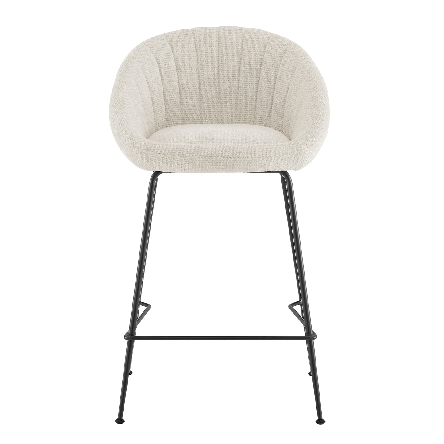 Watson KD Fabric Counter Stool, Haga Ivory