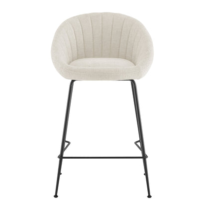 Watson KD Fabric Counter Stool, Haga Ivory
