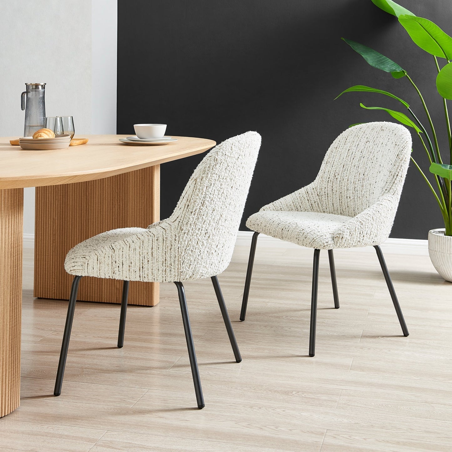 Katrisa Dining Chair in Zenith White