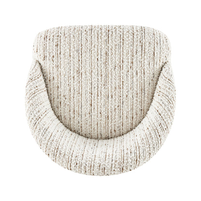 Jorrell Gaslift Swivel Bar Stool – Zenith White Fabric