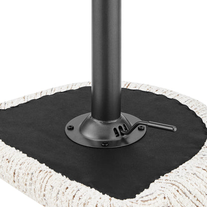 Jorrell Gaslift Swivel Bar Stool – Zenith White Fabric